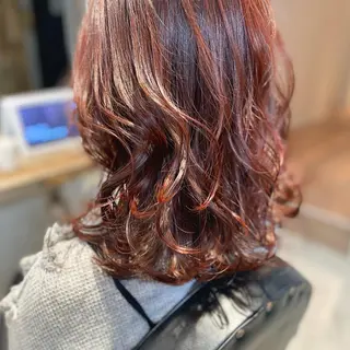 ミディアム カラー 髪質改善🌟透明感 🌟三塚有紀子のヘアスタイル