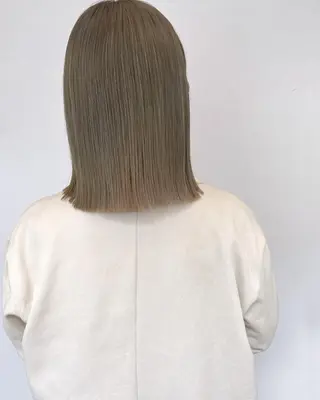 ミディアム カラー ヘアアレンジ 南堀江 möwen ( メーヴェ )所属・mowen RUIのヘアスタイル