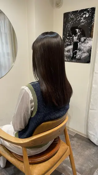 ロング カラー 鎌田卓也/髪質改善 /透明感カラーのヘアスタイル