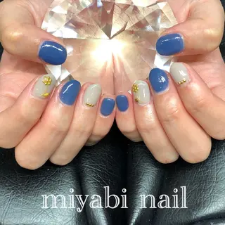 ネイル miyabi nail 桂川駅近くのネイルデザイン
