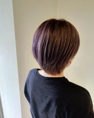 ショート カラー JIL BLAN 京都所属・RU RIのヘアスタイル