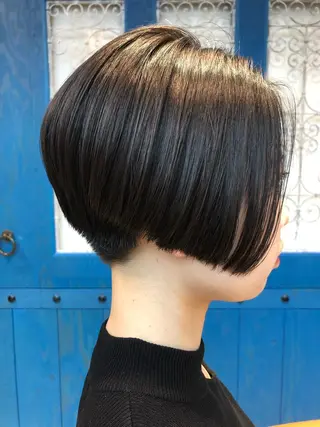 ショート 代表山口ひな 髪質改善のプロのヘアスタイル