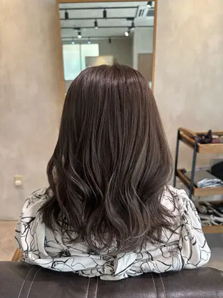 ミディアム カラー 🦋艶モテカラー/ヘ アセット🦋YURIのヘアスタイル