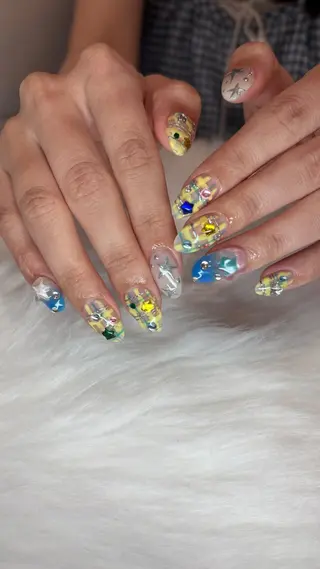 ネイル 👽個性派ネイル🎀 komachiのマツエク・マツパデザイン