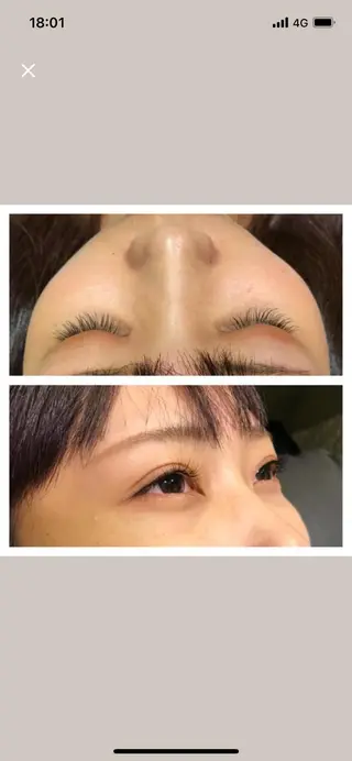 マツエク・マツパ Lucii鹿児島中央×Frill所属・きょうか 🦊のマツエク・マツパデザイン