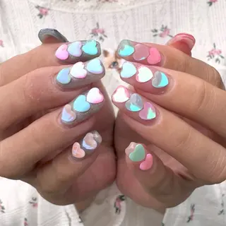 ネイル RIEKO🍒 ワンホン♡推しネイルのネイルデザイン