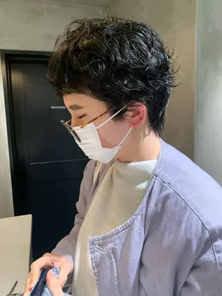 ショート パーマ アンニュイヘア🪽 ayumiのヘアスタイル