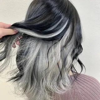 セミロング ARMONY 神宮前所属・コテ巻き風パーマ 🦋そま🦋のヘアスタイル