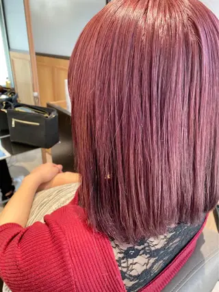 ミディアム カラー 🌈🌸あおき みちる🌟💗のヘアスタイル