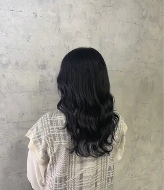 ロング カラー 唐澤 千尋のヘアスタイル