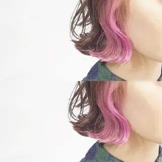 ショート カラー 🦋韓国系指名No1 店長/圓山 祐也🦋のヘアスタイル