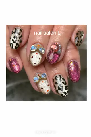 ネイル 吉川市 ネイルサロンLのネイルデザイン