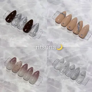 ネイル ritsuna🌙 nail堺筋本町のネイルデザイン