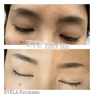 アイブロウ EYELA甲府昭和 furukawaのマツエク・マツパデザイン