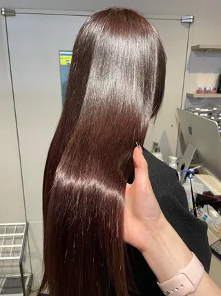 ロング カラー 🎀暖色/ラベンダー /paru🤍のヘアスタイル