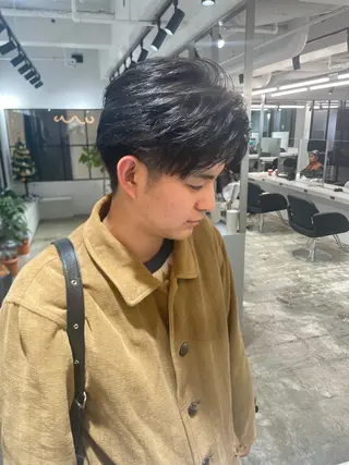 メンズ 髪質改善/艶カラー Hiroakiのヘアスタイル