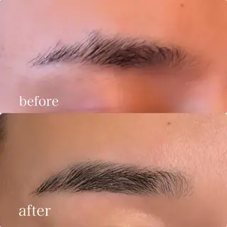 メンズ アイブロウ BUNNYEYES MOEKAのマツエク・マツパデザイン