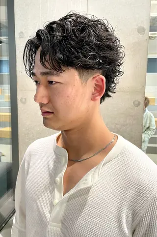 ショート メンズ 白濱 友樹のヘアスタイル