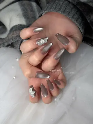 ネイル 長さ出し専門 nynaのネイルデザイン