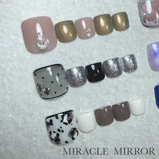 ネイル ミラクルミラー 町野のネイルデザイン