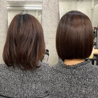 ショート WERULE pivot cross店所属・髪質改善/岡﨑 亮のヘアスタイル