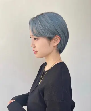 ショート Belle銀座並木通り店所属・井手草一朗/ パーマ/ハイライト◎のヘアスタイル