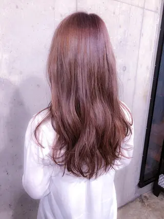 ロング カラー 北條 優輝のヘアスタイル