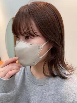 カラー aiko【艶カラー ・ミニモ年内で終了】のヘアスタイル