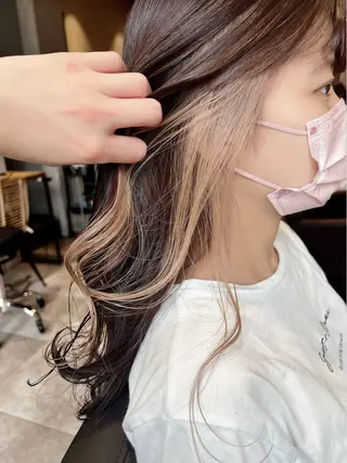 ロング モテ髪🌈細矢 森平のヘアスタイル