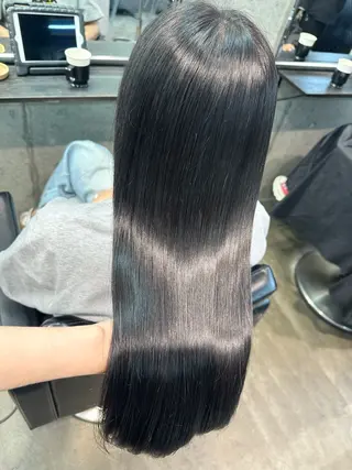 ロング カラー 🫧シールエクステ/ 艶カラー🫧アサミ️のヘアスタイル