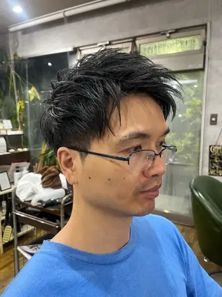 メンズ A'sfida所属・須田 耕介のヘアスタイル