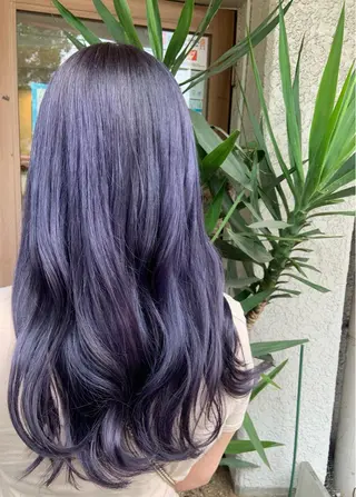 ロング カラー 豊中/メンズ特化 岡田 龍之介のヘアスタイル