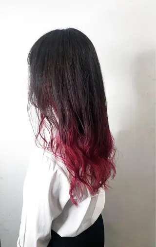 ロング カラー MASAYUKI/ ブリーチのヘアスタイル