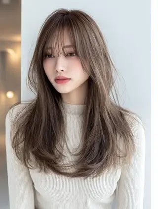 セミロング 生艶髪＆レイヤー🔔 渋谷お薦めNo.1✨のヘアスタイル