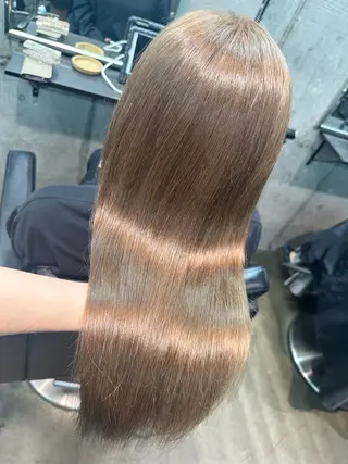 ロング カラー 🫧シールエクステ/ 艶カラー🫧アサミ️のヘアスタイル