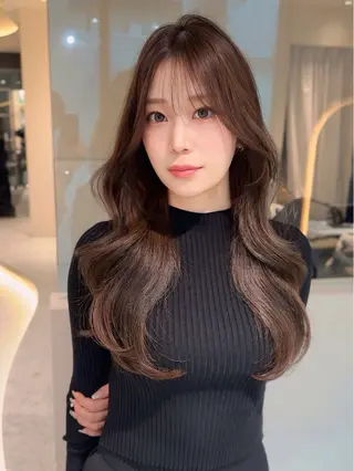 ロング カラー ヘアアレンジ 《髪質改善✖️オリー ブ🧸》小嶋拓也のヘアスタイル