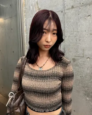 カラー ナチュラル/艶カラー Momokoのヘアスタイル