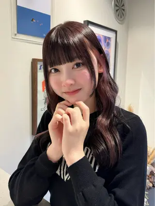 ロング カラー ayaka♡ 柔らかカラーのヘアスタイル