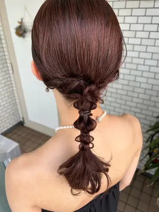 ヘアアレンジ 大人可愛いヘアメイク 💋🧚‍♀️しずかのヘアスタイル