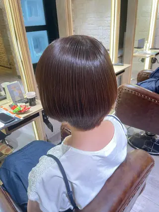 ショート luce所属・千代 夏輝のヘアスタイル