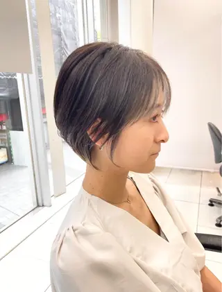ショート 加藤 真介のヘアスタイル