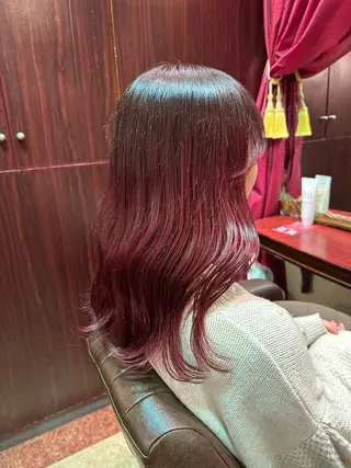 ロング 【レイヤー/韓国風 /髪質改善】RINのヘアスタイル