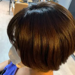 ショート カラー eyesburg W/est所属・ショート/ボブ 村上のヘアスタイル