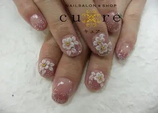 ショート ネイル ネイルサロン Cureのネイルデザイン