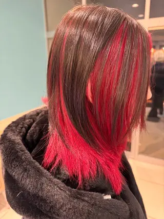 セミロング 日置 大智のヘアスタイル