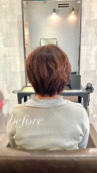 ショート ぱく みやんのヘアスタイル