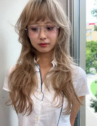 セミロング arte pelo 山本 琉風のヘアスタイル