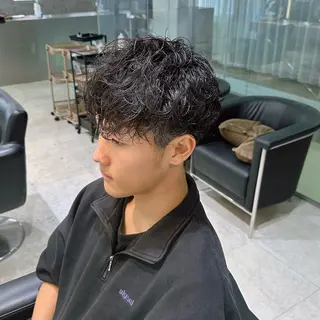 パーマ メンズ 横浜/カット/ パーマ/shuのヘアスタイル