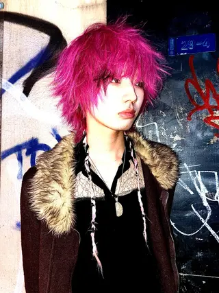 カラー メンズ デザインカラー⭐︎★ 🐆hyo🐆のヘアスタイル