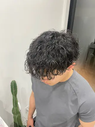 ショート パーマ Men´s BUCK所属・岐阜No.1メンズ 美容師／村上達紀のヘアスタイル